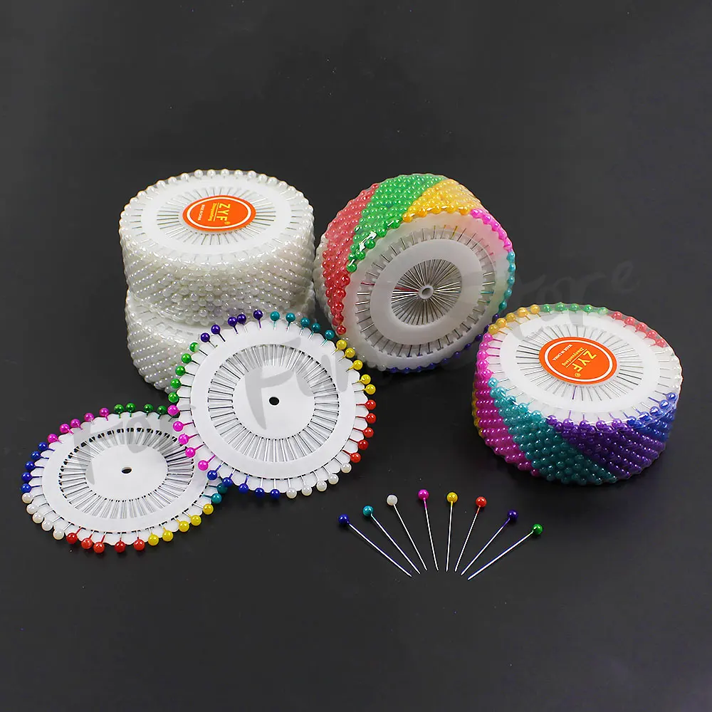 480 шт. разноцветные иглы для шитья жемчужин