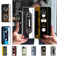 vintage cassette tape retro style phone case for samsung s20 lite s21 s10 s9 plus for redmi note8 9pro for huawei y6 cover