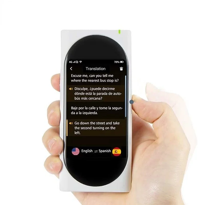 

Instant Voice Real-time Language Translator Recording Multi Translation Tradutor for Business Travel Study Abroad Free shipping