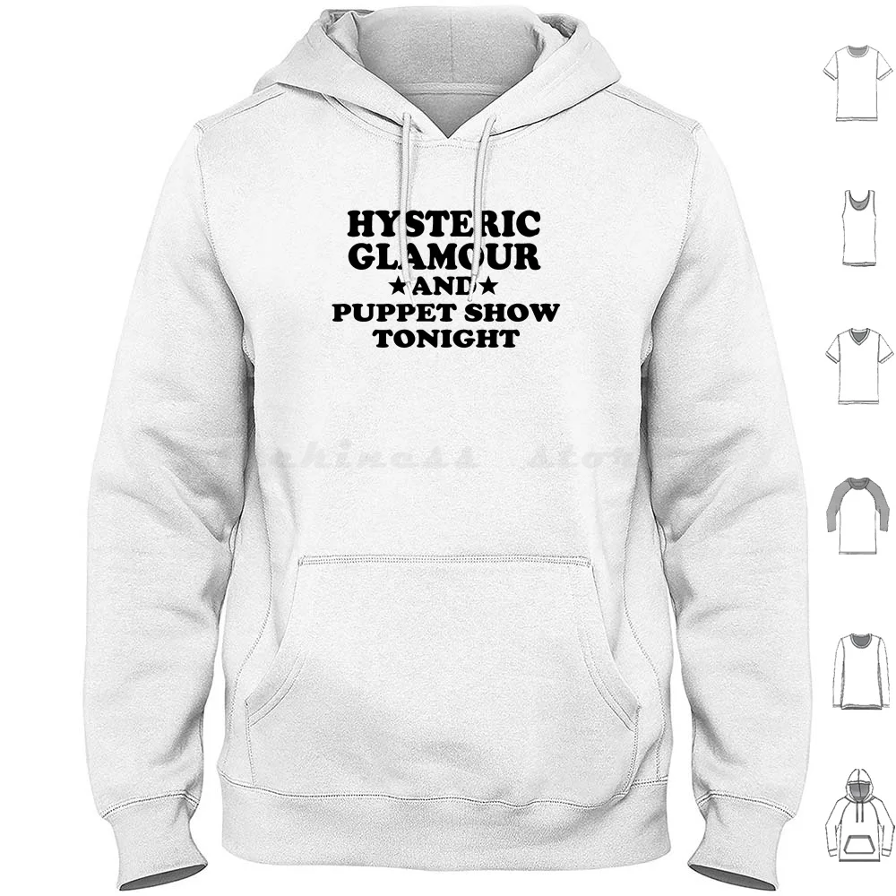 

Hysteric Glamour Puppet Show Hoodie cotton Long Sleeve Hysteric Glamour Sick Cool Epic Great Perfect
