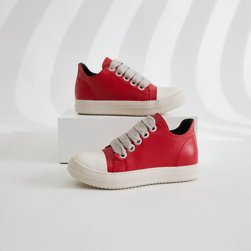 Женская обувь роскошные модные туфли на шнуровке толстой подошве конфетных