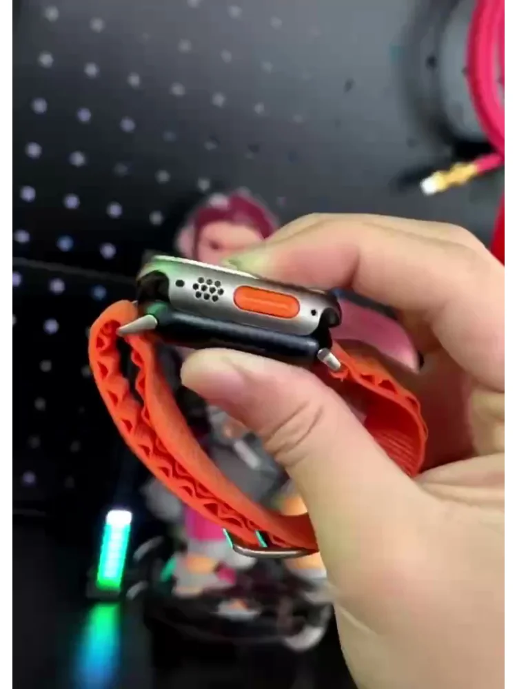 PC+Glass Case For Apple Watch Series 8 7 45mm Screen Protector Appearance Change to Ultra Frame Cover for iWatch 8 6 5 4 se 44mm