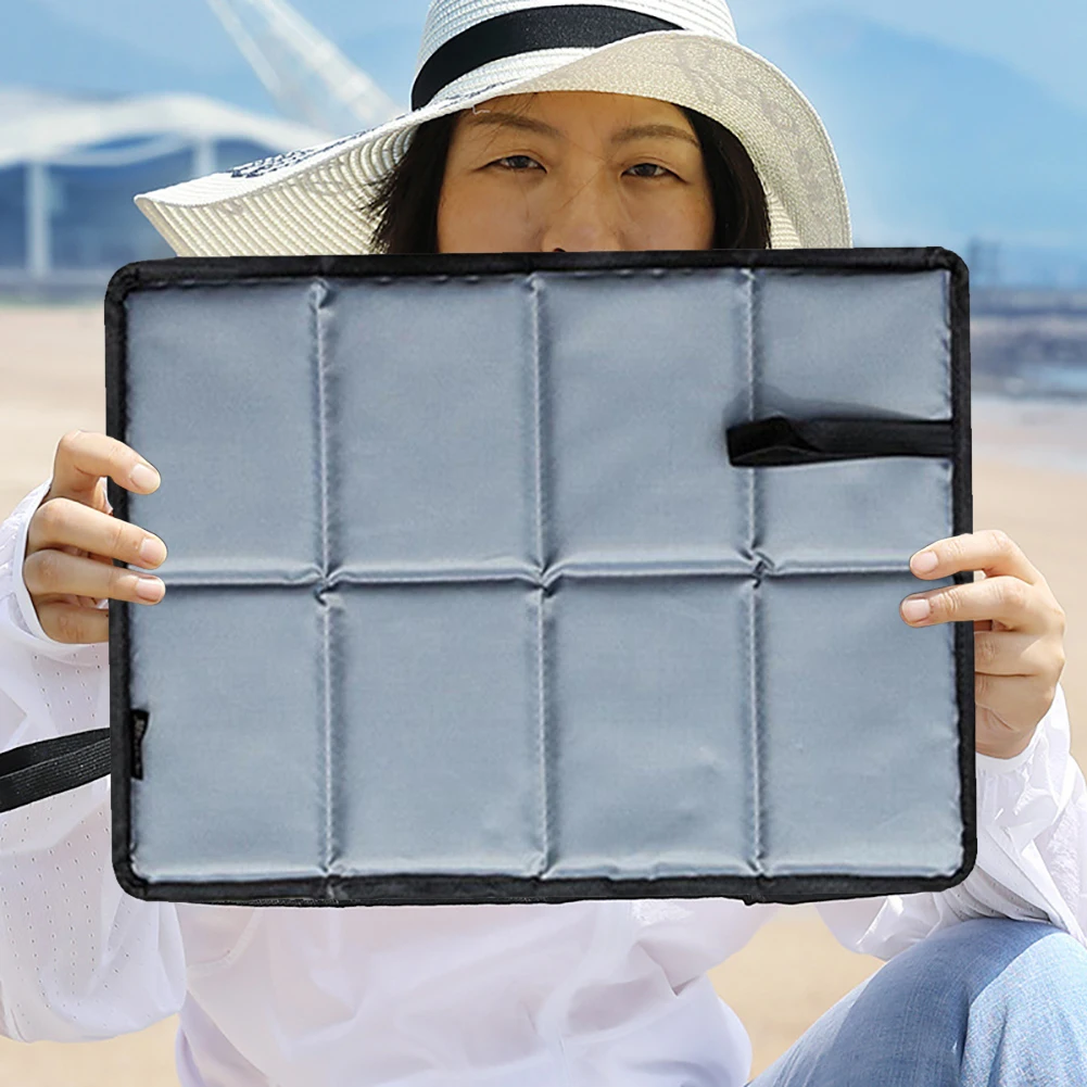 Коврик для пляжа пикника палатки кемпинга влагостойкий сидячий коврик подушка с