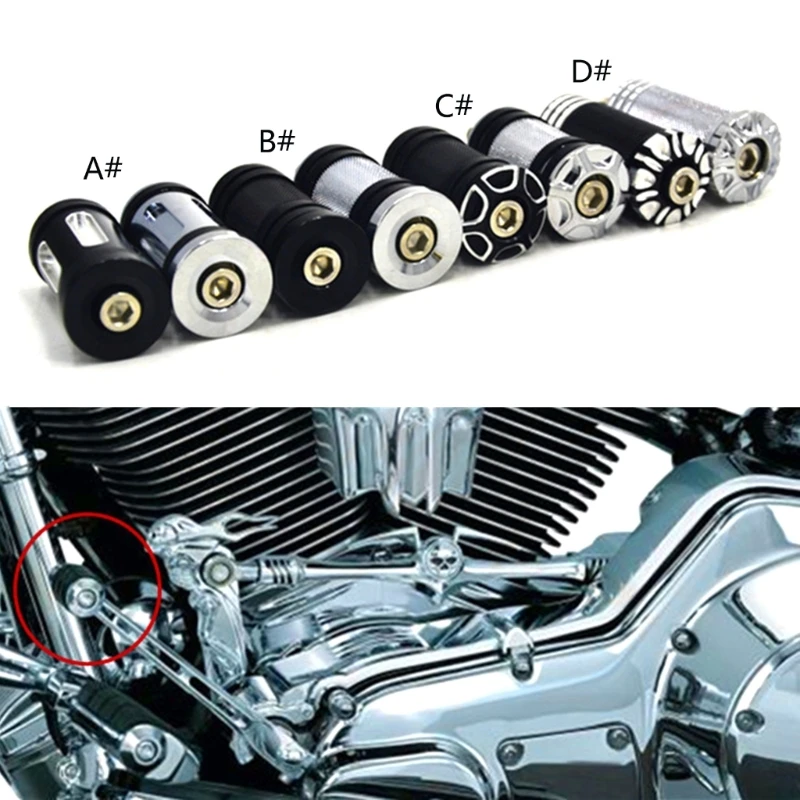 

Shifter Peg Shift Gear Lever Pegs Rest for XL883 X48-A Motorcycle Durable GTWS