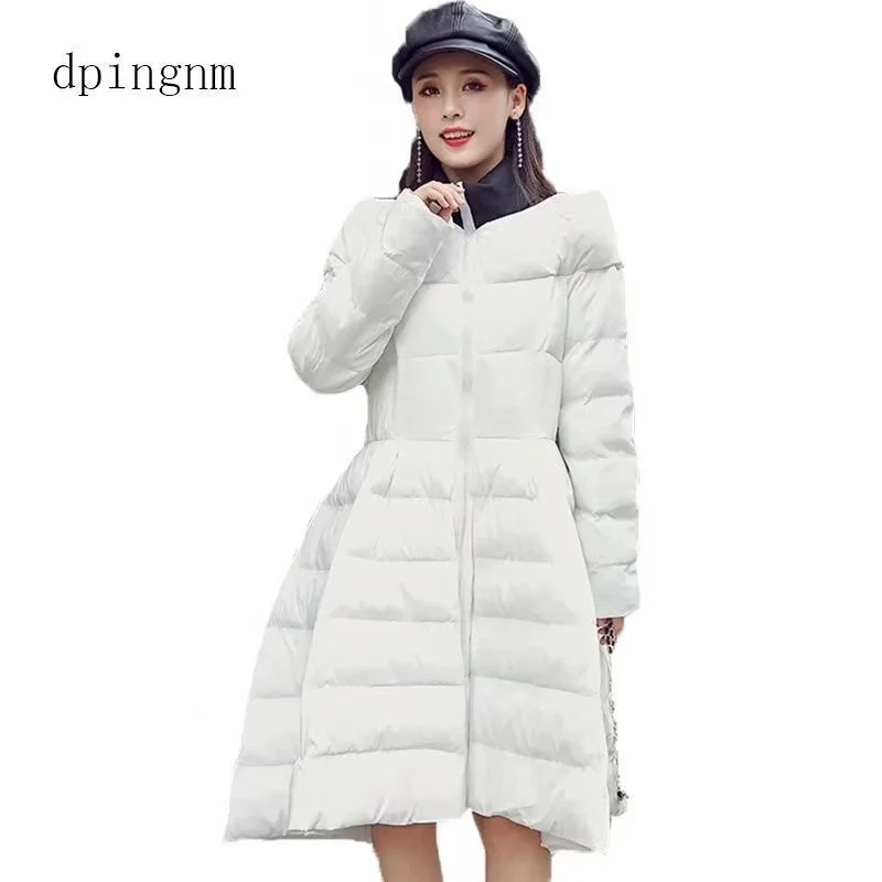2022 Parka Autumn Winter Jacket Women Clothes Vintage Warm Coat Female Women's Down Cotton Jacket Warm Thick Long Parkas куртки