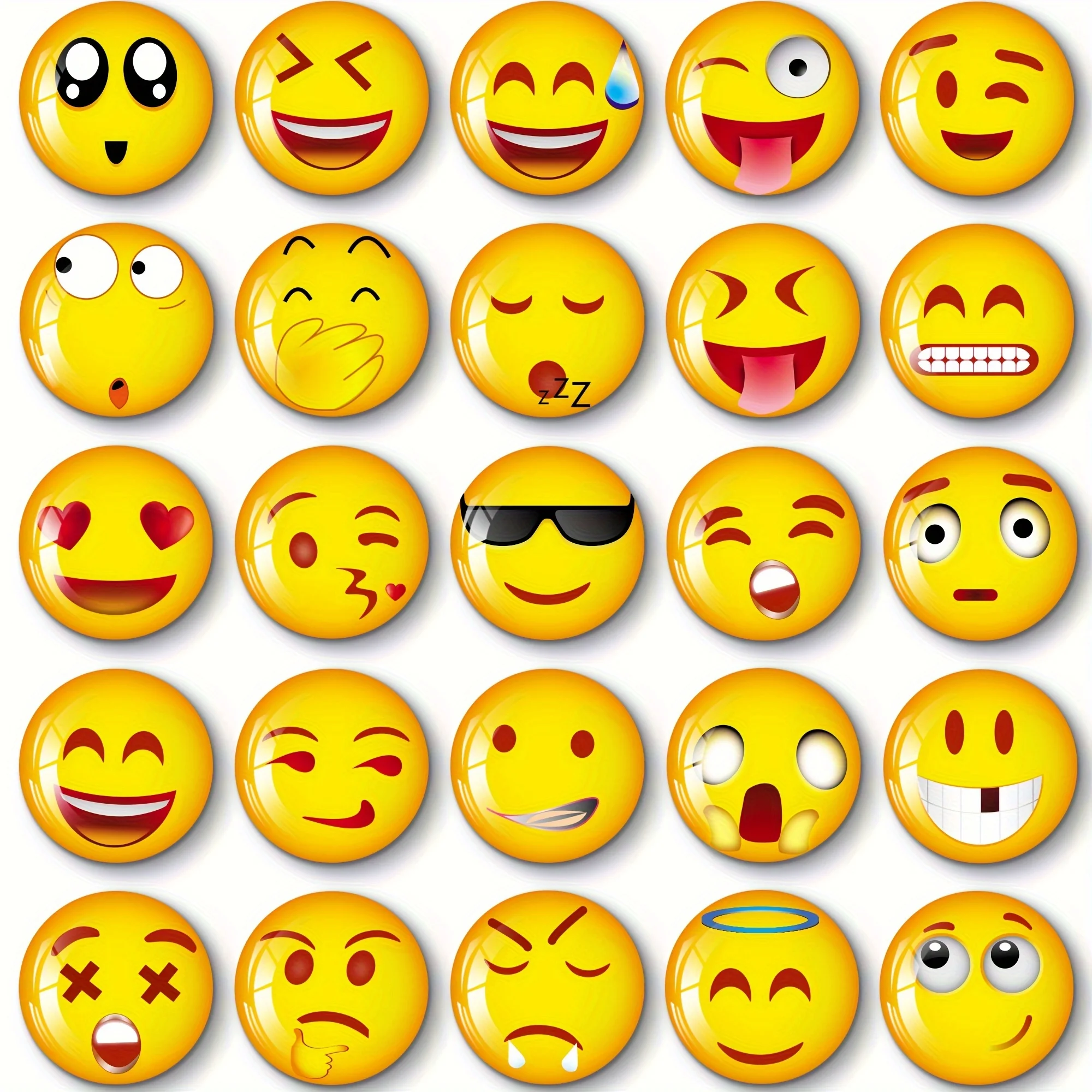 

Набор из 10 декоративных магнитов для холодильника