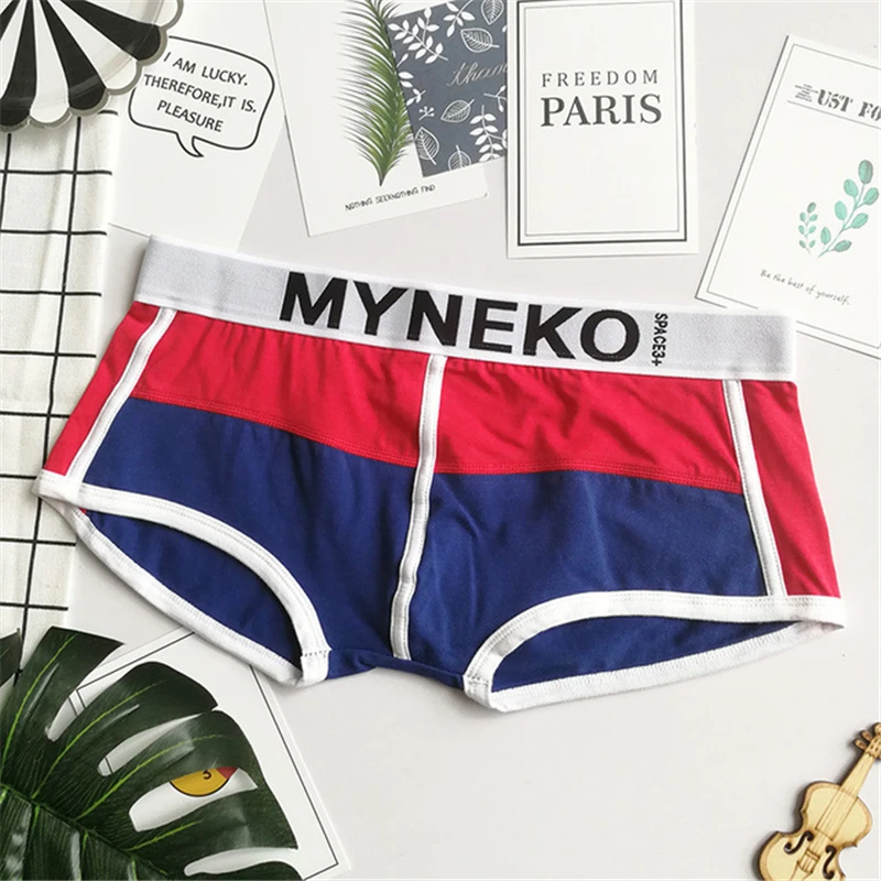 

Женское хлопковое нижнее белье, женское эластичное нижнее белье большого размера, шорты-боксеры, средней талии, с нейтральной строчкой, мод...