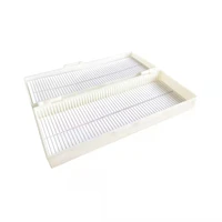 microscope slides box for 50pcs plastic microscope glass slide box biological slices storage case holder