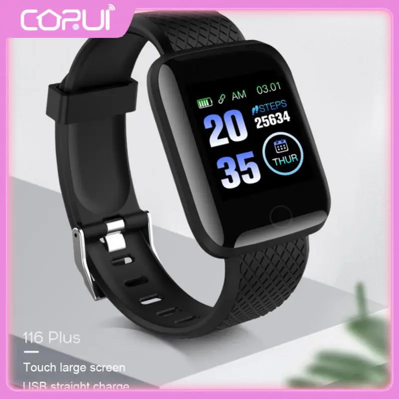 

2/3/5PCS Call Reminder Heart Rate Blood Pressure Monitoring Track Touch Touch Smart Bracelet Waterproof Color Screen Smart Watch