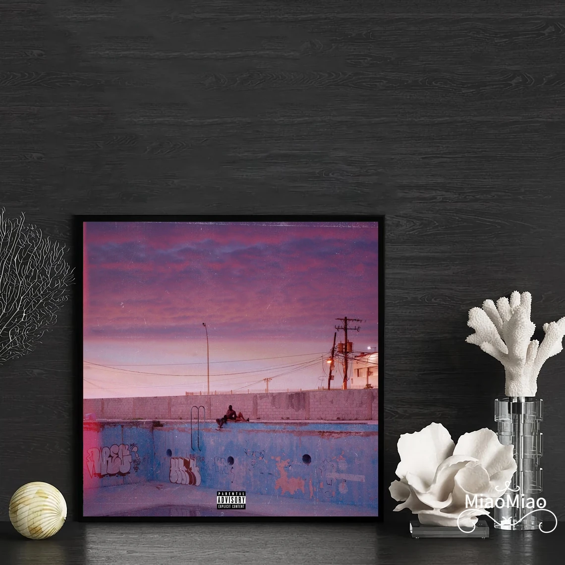 

Dvsn постер на холсте с изображением альбома после прослушивания утренней музыки, Художественная печать, домашний декор, настенная живопись (без рамки)