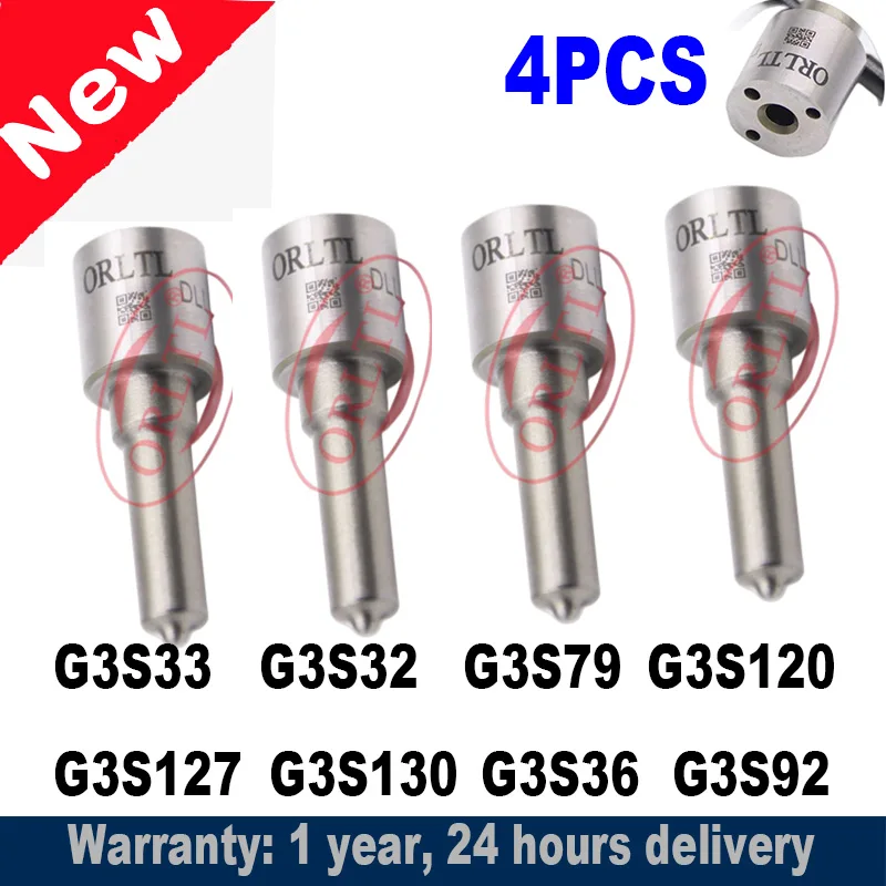 4 шт. G3S120 G3S127 G3S130 G3S33 G3S32 G3S79 G3S36 G3S92 для DENSO высококачественная форсунка ORLTL