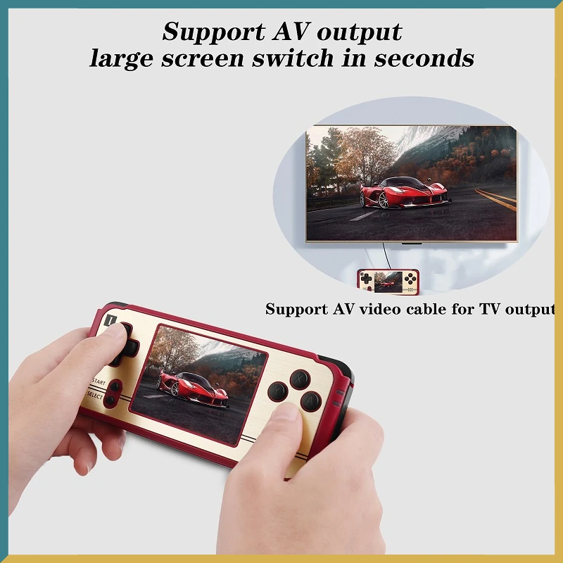 NEW Anbernic Revo K101 Plus Original LCD Pocket Handheld Game Console GBA Game Support Official 3 Inch TFT HD  Screen Dual CPU