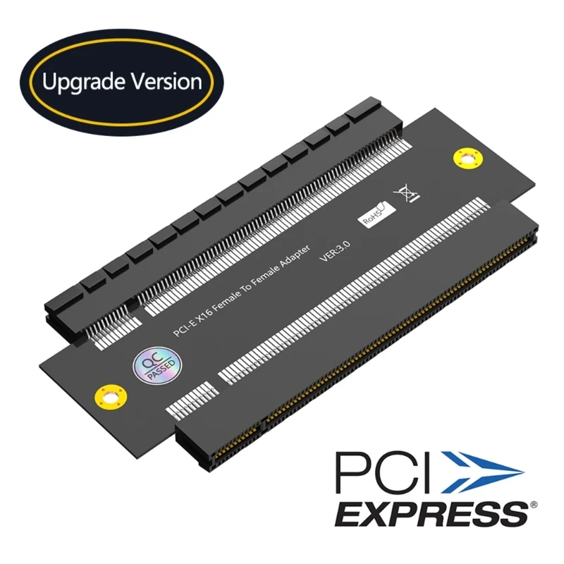 Переходник-переходник удлинителя PCIE x16 на RiserCard с гнездом гнездо