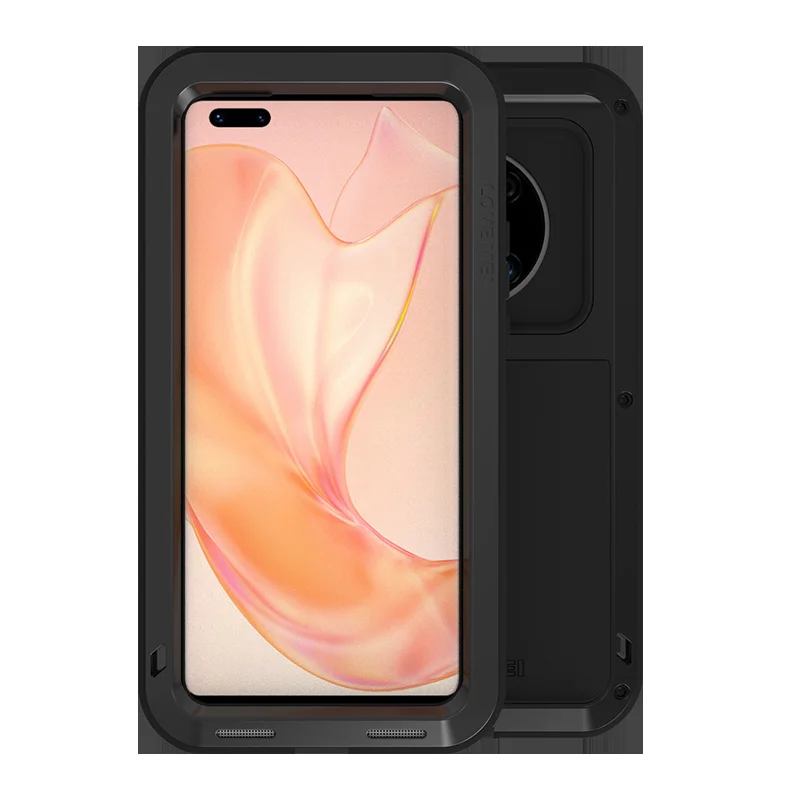 

360 Full Protective Metal For Huawei Mate 40 Pro Case cover Silicone Shockproof For huawei 40 Cases Funda Coque Bumper