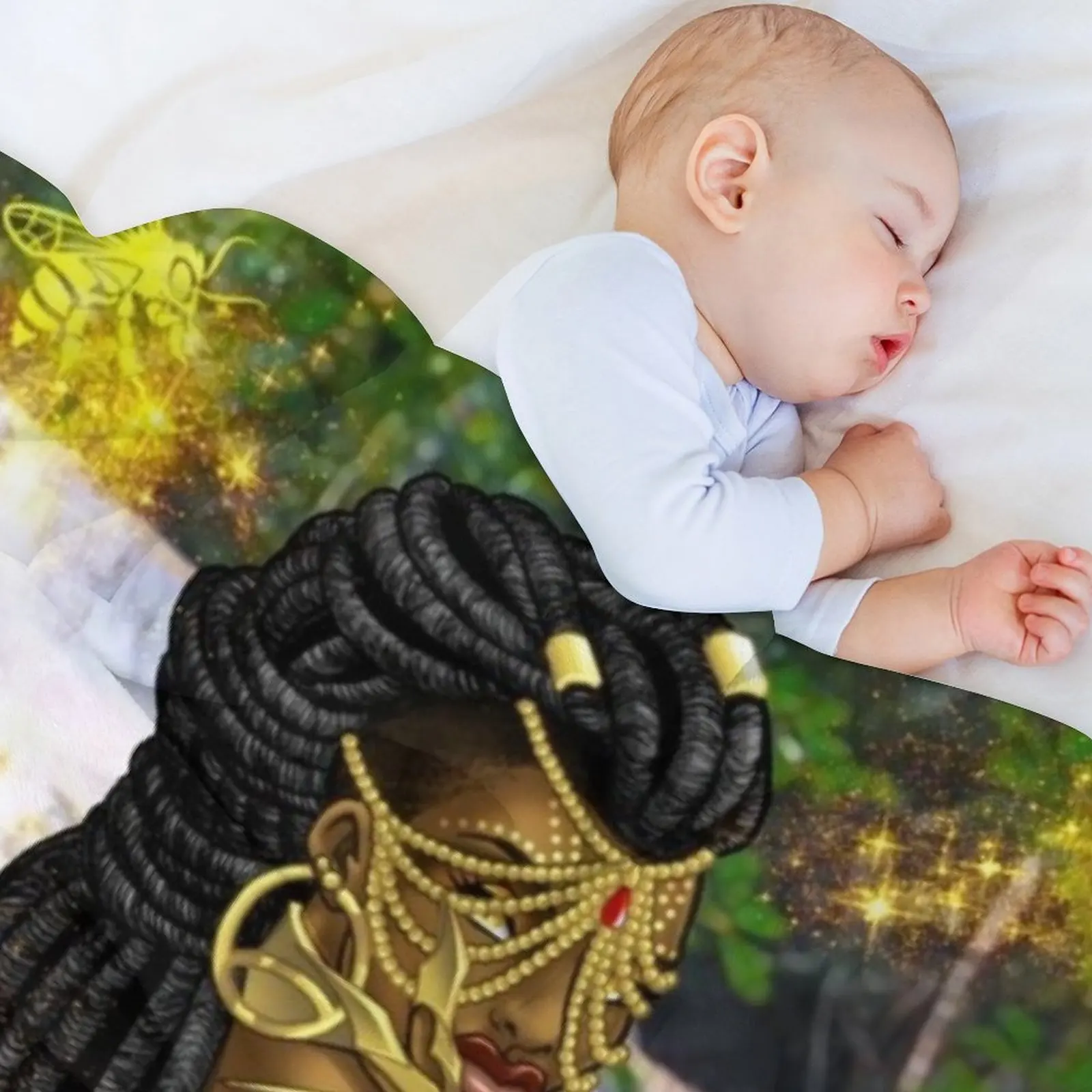 Фото Одеяло Oshun, декоративное одеяло для дивана, роскошное утолщенное одеяло, декоративные пледы №5