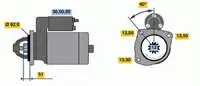 

1241021 for MARS engine 24V TGA