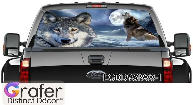 

Виниловая наклейка для заднего стекла грузовика, Виниловая наклейка для пикапа