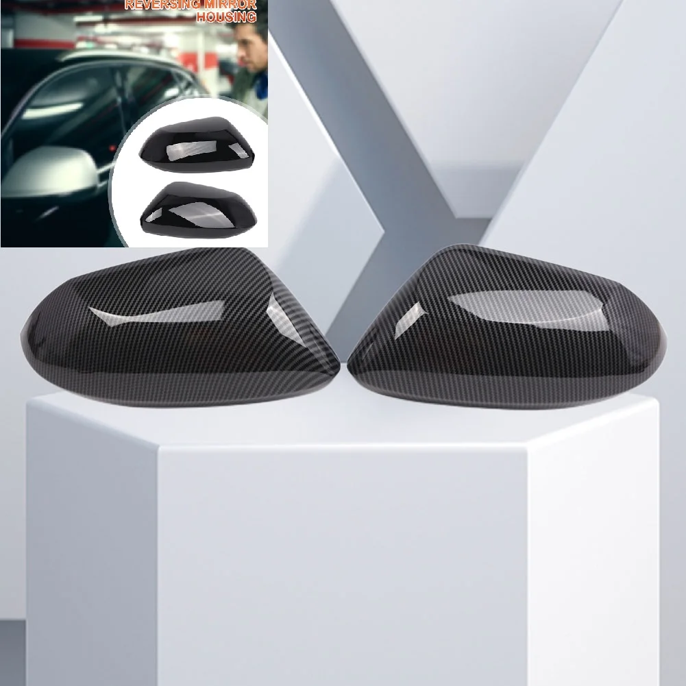

Rearview Mirror Cover Carbon Fiber Reversing Mirror Shell 87910-02926 Rearview Mirror Protector for Corolla Hybrid LE 2020-2023