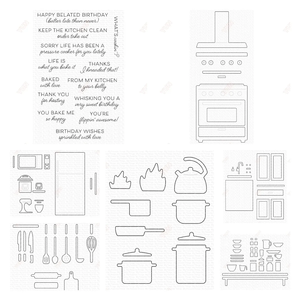 Смеситель микроволновая печь сковорода подключенная Die-Namics фотография тиснение