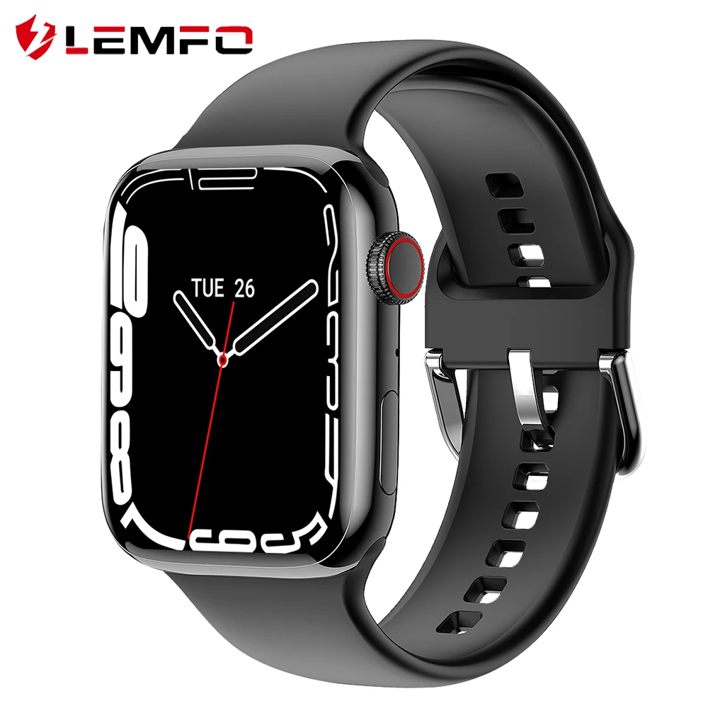 

LEMFO S8 Plus Smart Watch Men Watch Series 7 Custom Dial Bluetooth Call Heartrate Monitor Sports Women Smartwatch pk iwo w27 pro