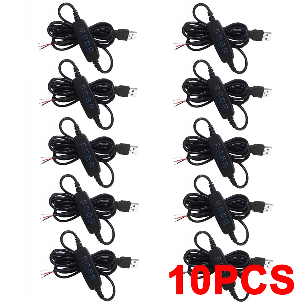 

Диммер JCD 10 шт., белый/черный, USB, 5В, для двухцветных светодиодов