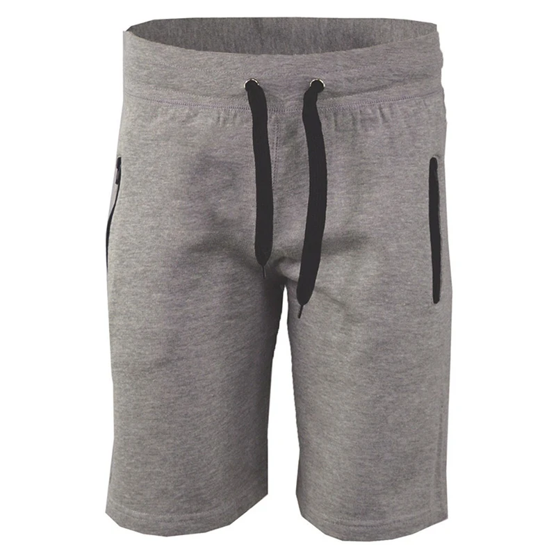 

Men's Pants Solid Sweat Shorts Gym Running Drawstring Fashion Mens Clothing with Pockets Summer Joggers Casual Pants Male