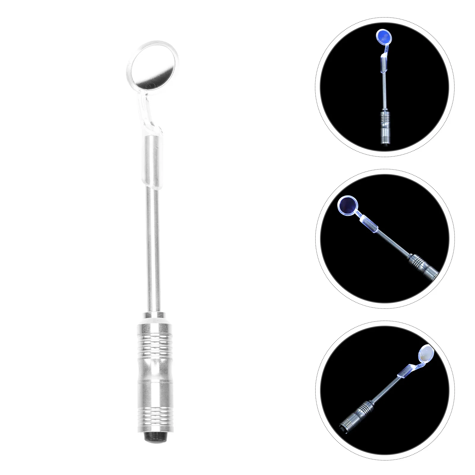 

1PC Oral Inspection Mirror Teeth Inspection Mirror Professional Mouth Mirror with Light for Shop Home Dorm
