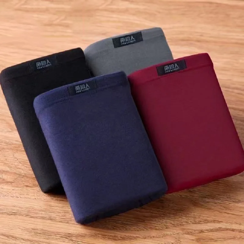 4pcs/Lot Men's Underwear Comfortable Cotton Boxer Shorts Plus Size 7xl 125kg Men's Panties Men Breathable Underpants