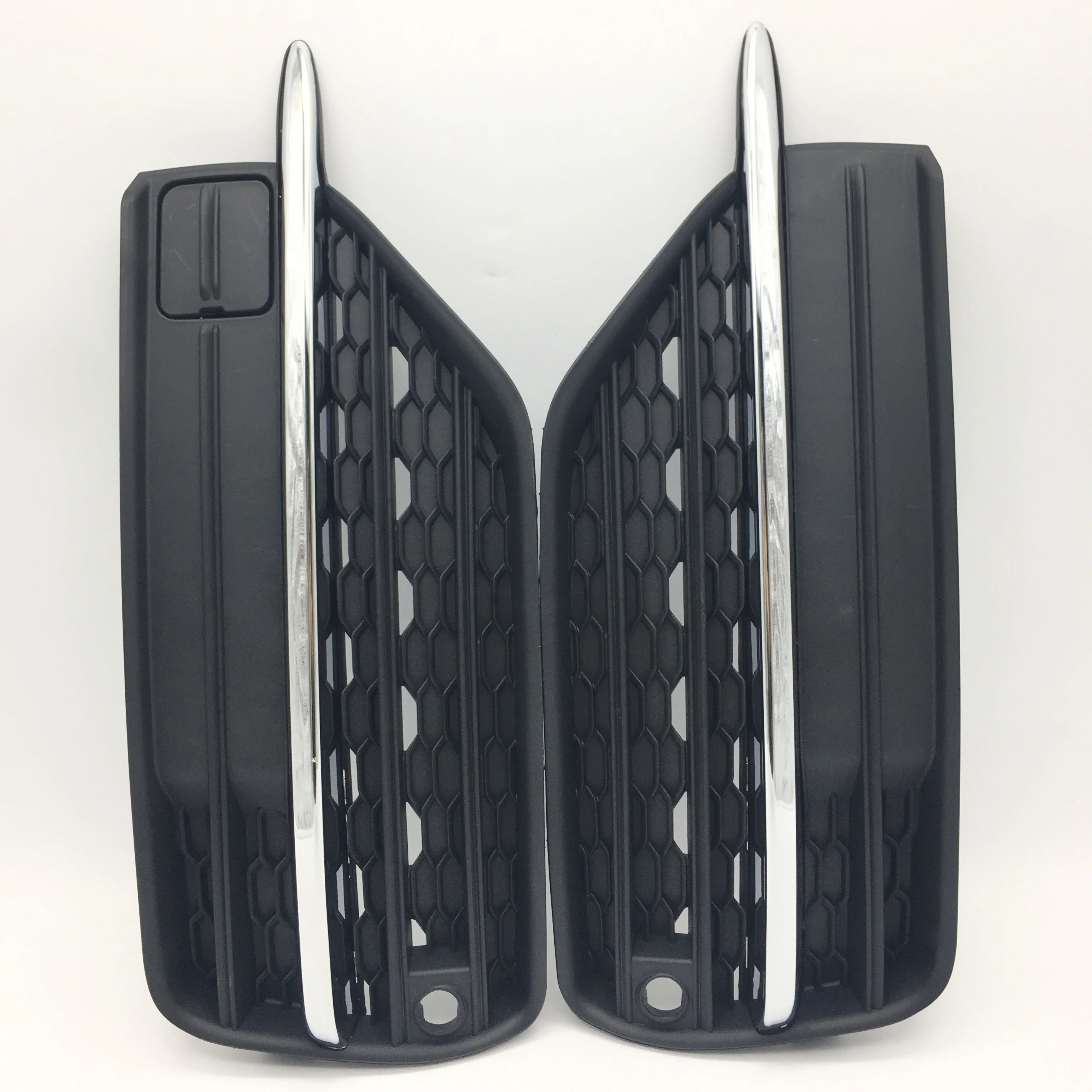 

Car front bumper fog lamp frame anti-fog lamp shade front bar electroplated decorative