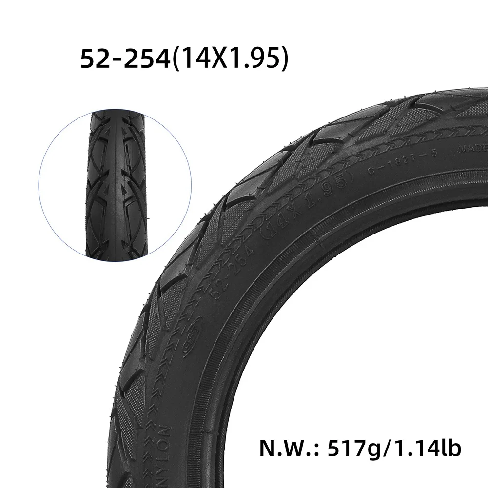 

Наружная шина для замены резиновая утолщенная 14*1,95 14x1,95 (52-254) Аксессуары для велосипеда электрический велосипед Совершенно новый