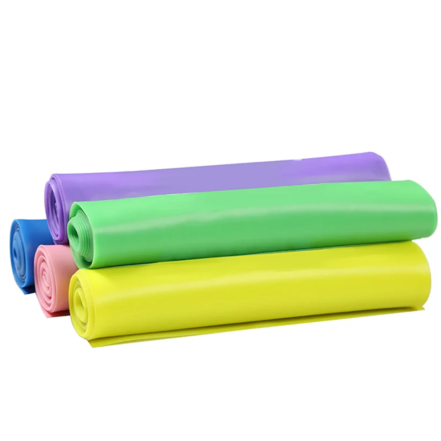 Натяжная лента для йоги эластичная фитнеса мужская и женская эспандер силовая