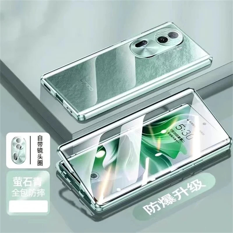 360 полная фотография для Oppo Reno 11 Pro Φ двусторонняя магнитная адсорбирующая