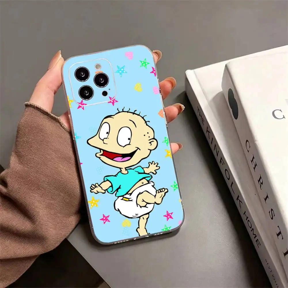 Чехол для телефона Rugrats-S Cartoon-N из мягкого силикона для iPhone 17 16 15 14 13 12 11 Pro MAX Plus X. (art.: 3920dcf8a3407) - 3920dcf8a3407