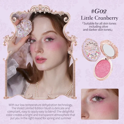Румяна Flower Knows Strawberry Rococo Violet