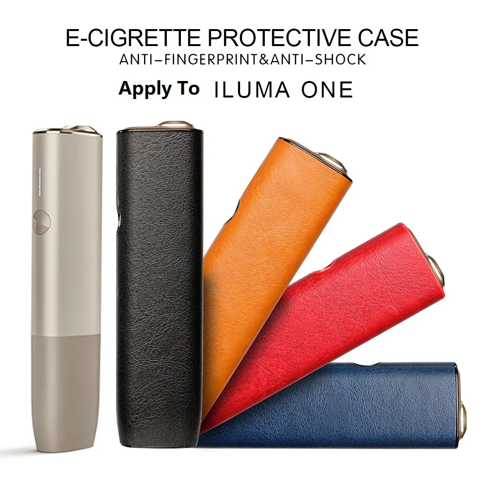 2022 New IQOS Iluma One PU Leather Case Disposable Complete Case Cover Case Accessory Storage Case 4 Colors