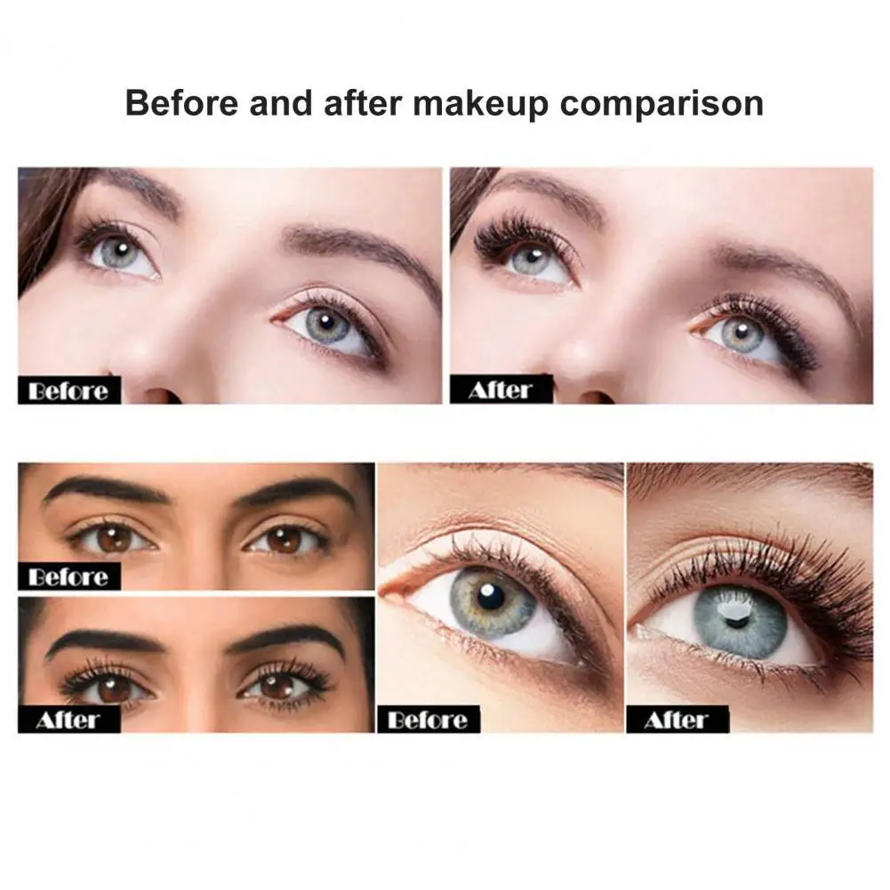 

8g Universal Mascara Makeup Non-Irritating Portable Curl Mascara Lengthening Curl Volumizing Mascara