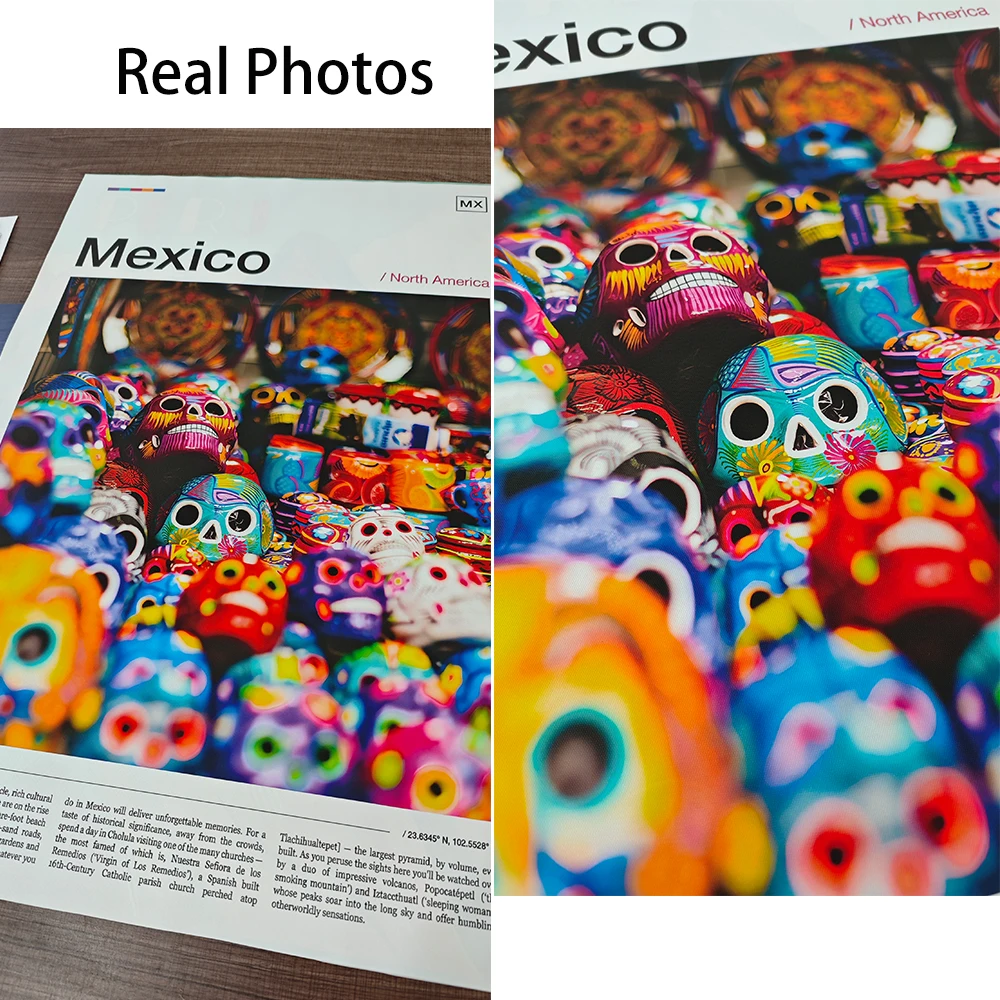 MINISO Винтажный туристический постер