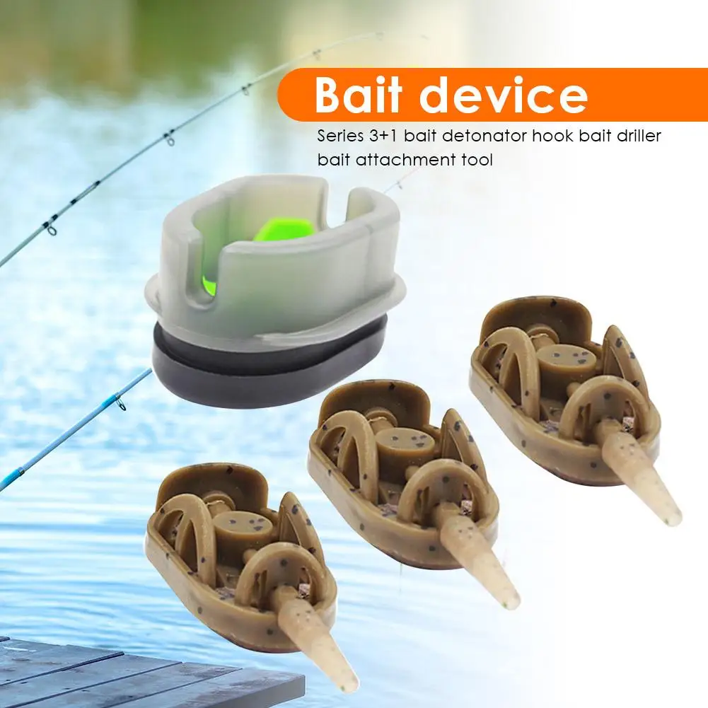

Hot Sale Fishing Nest Device Portable Multi-function Feeders Mould Set Bait Fishing Inline Method Thrower Lead Sinker