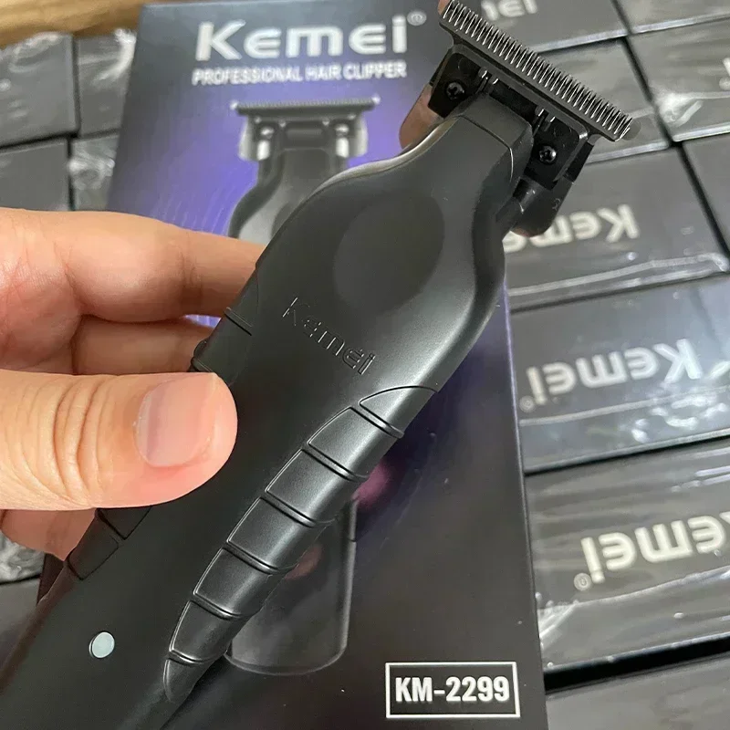 Kemei KM-2299 Мужская машинка для стрижки волос Профессиональная электрическая USB