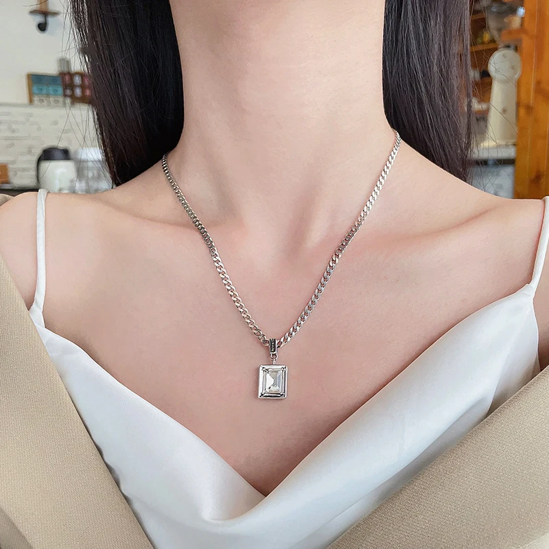 

Комплект из колье и браслета, из серебра 925 пробы