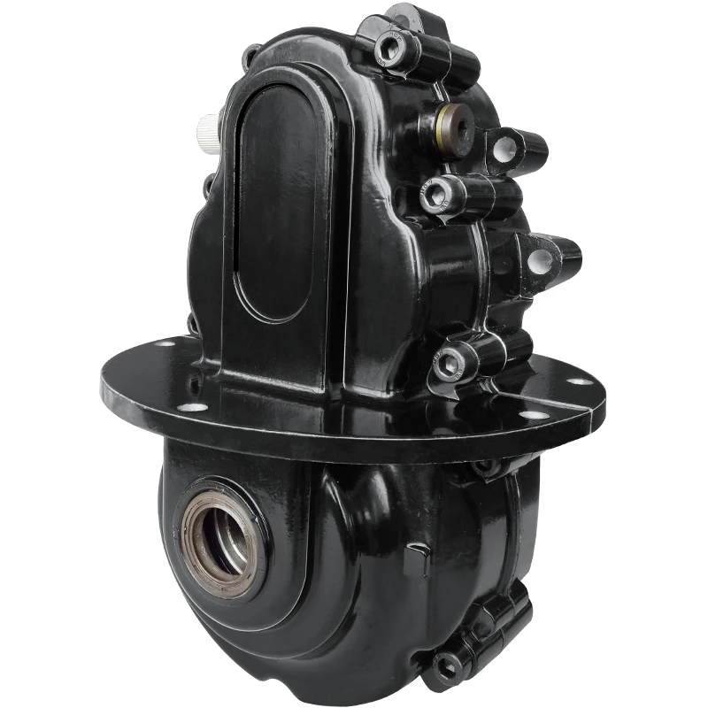 

18-gear electric vehicle motor integrated aluminum alloy differential, high-power reduction package, output shaft 6-tooth spline