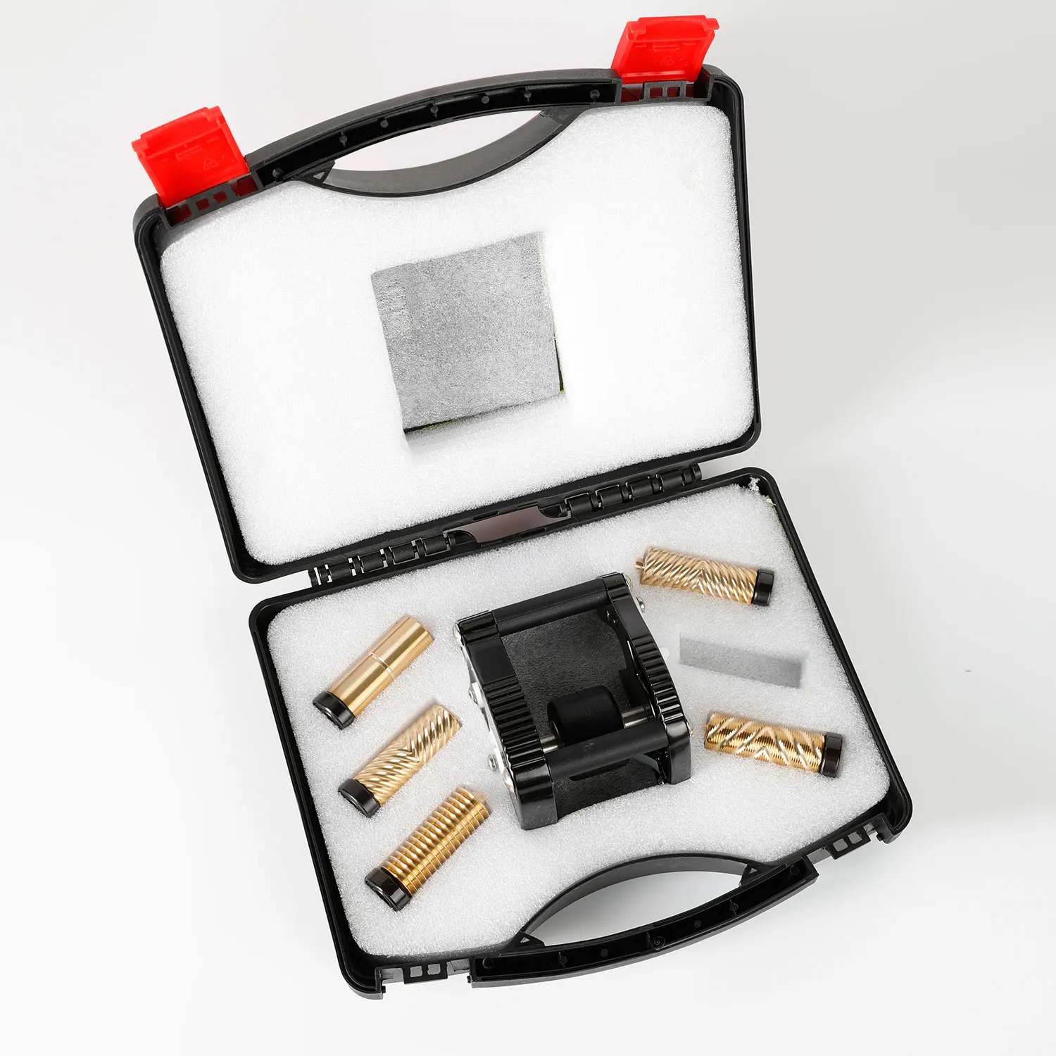 

Copper Ski Tool Kit Nordic Structure Roller Tool Kit 0.2mm LINEAR kit COARSE, MEDIUM, FINE