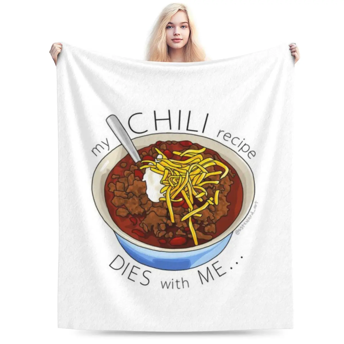 Чили ультрамягкое одеяло из микрофлиса