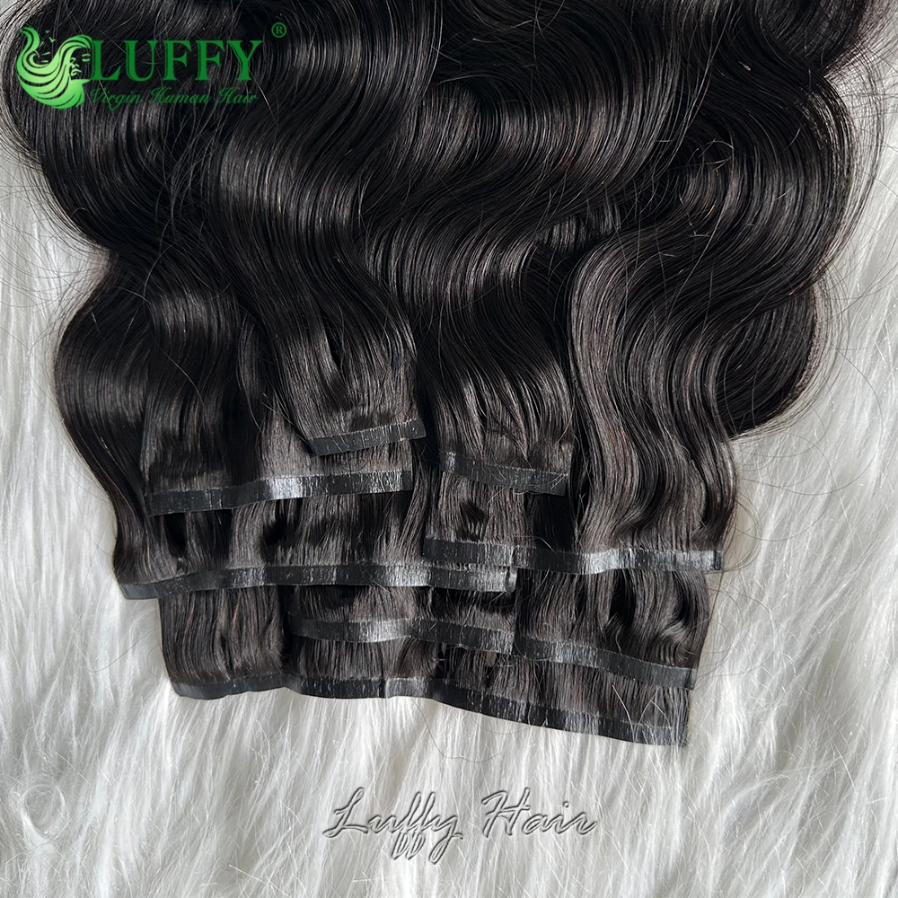 Наращивание волос luffywig объемная волна человеческие волосы 7 шт.