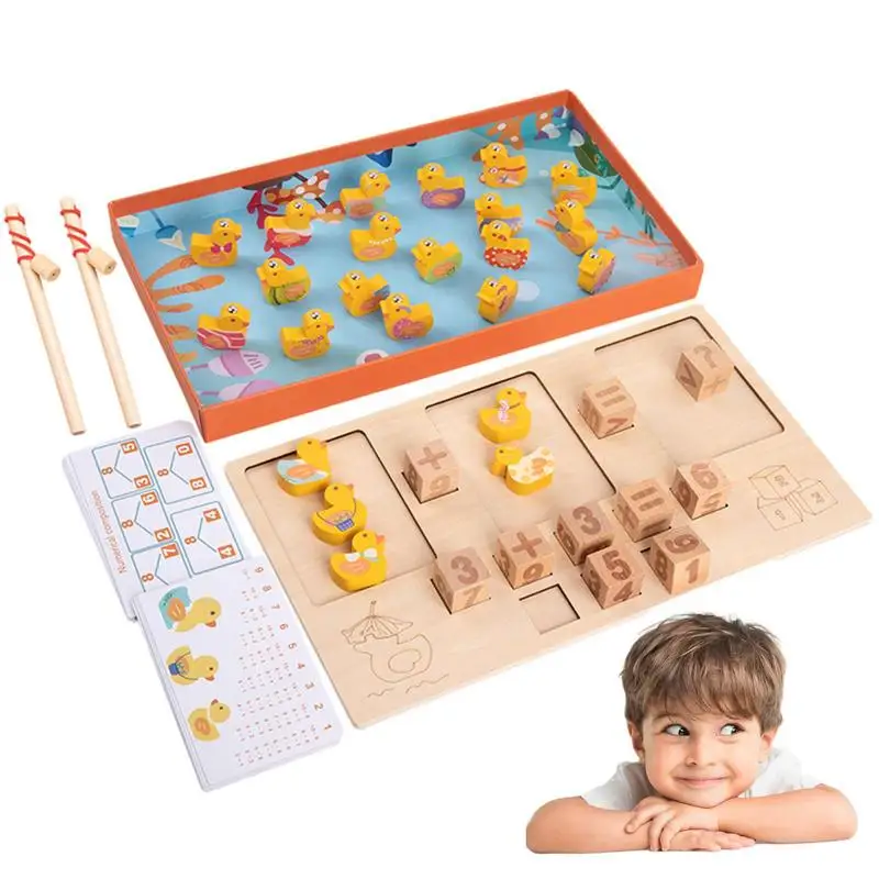 

Игра для рыбалки, обучающие игры для подсчета рыбы, Дошкольное обучение, АБС и математические обучающие игрушки для детей старше 3 лет
