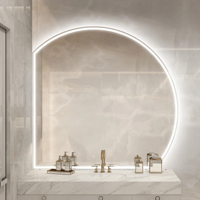 Настенные клейкие зеркала Зеркало для бритья и душа ванной комнаты Аксессуары