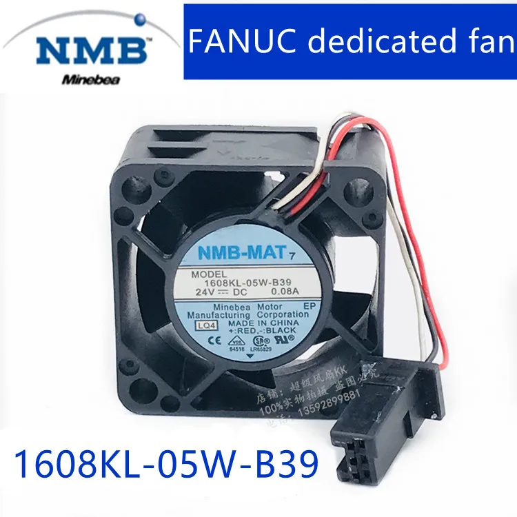 

For NMB 40*40For NMB 40*40*20mm 1608KL-05W-B39 4020 24V 0.07A/0.*20mm 1608KL-05W-B39 4020 24V 0.07A/0.08A For Fanuc Fan Heatsink