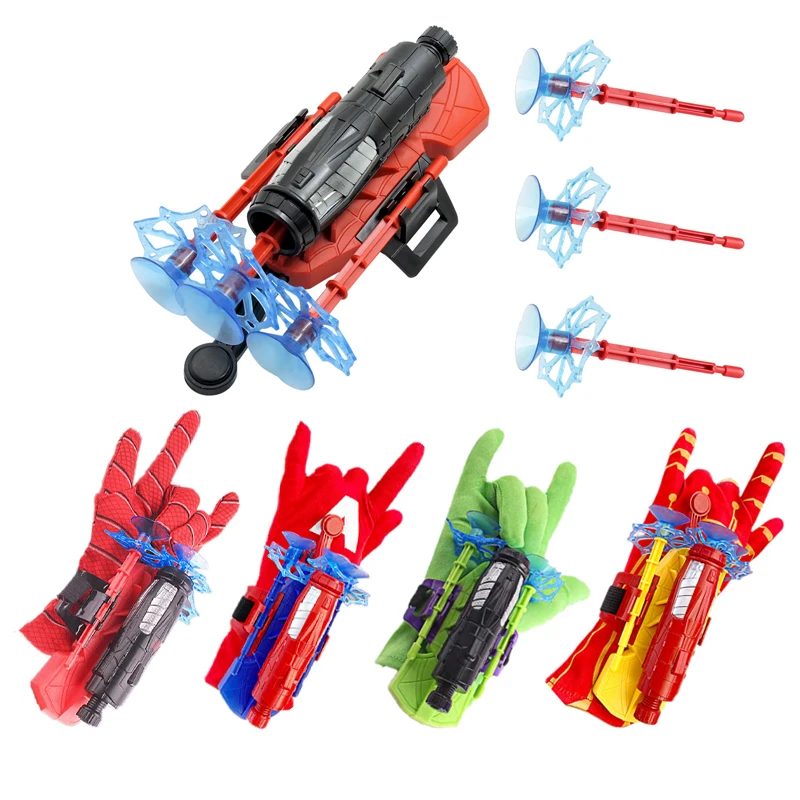 Набор для косплея Marvel Человек-паук перчатка пусковая установка Аниме Железный