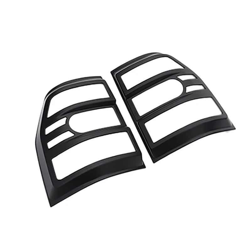

Car Rear Tail Light Lamp Cover Trim for Mitsubishi PAJERO 2007-2019 Brake Light Protection Decoration Matte Black