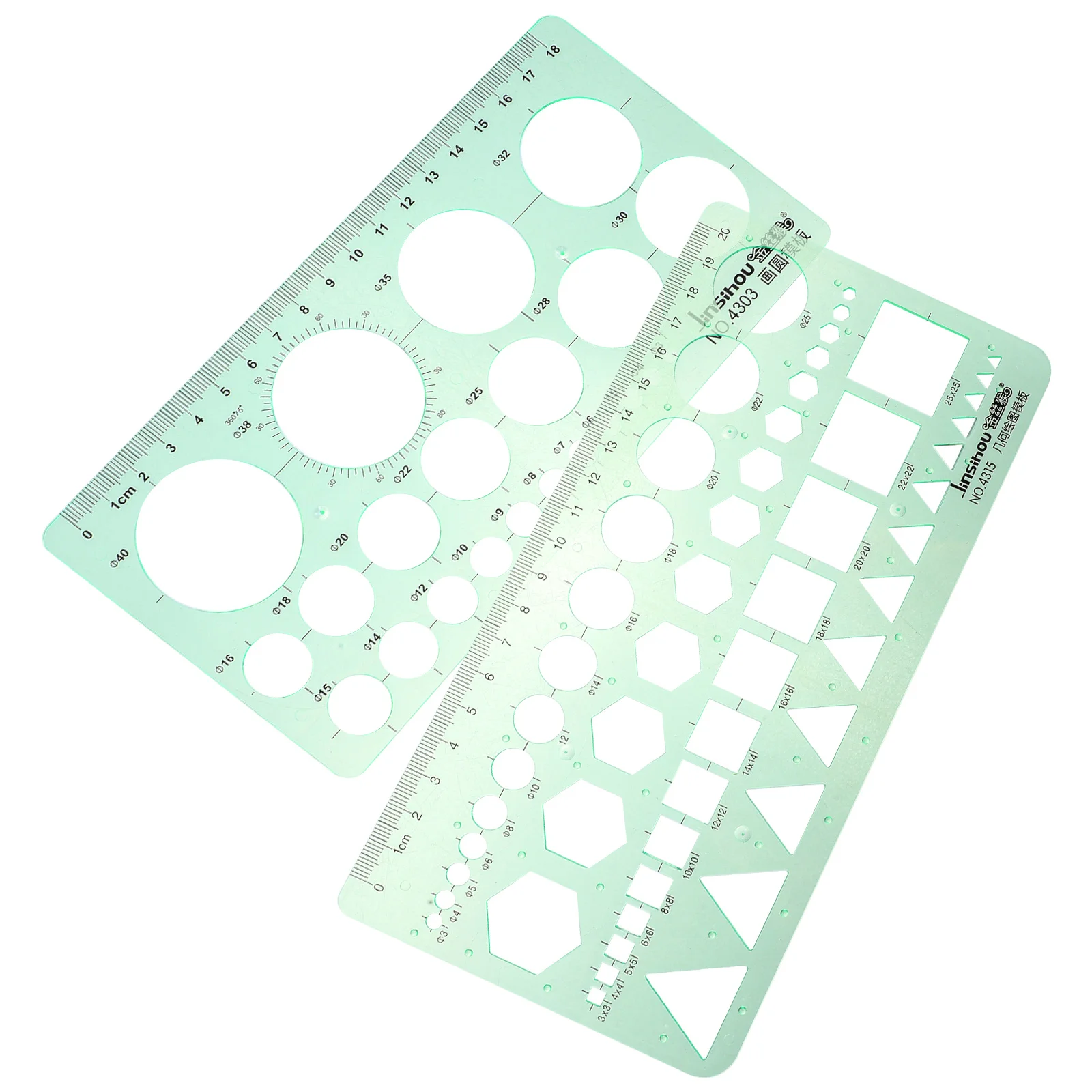 

DIY Geometric Rulers Drawing Template Tools Geometry Students Measuring Engineering Supplies Circle Stencils
